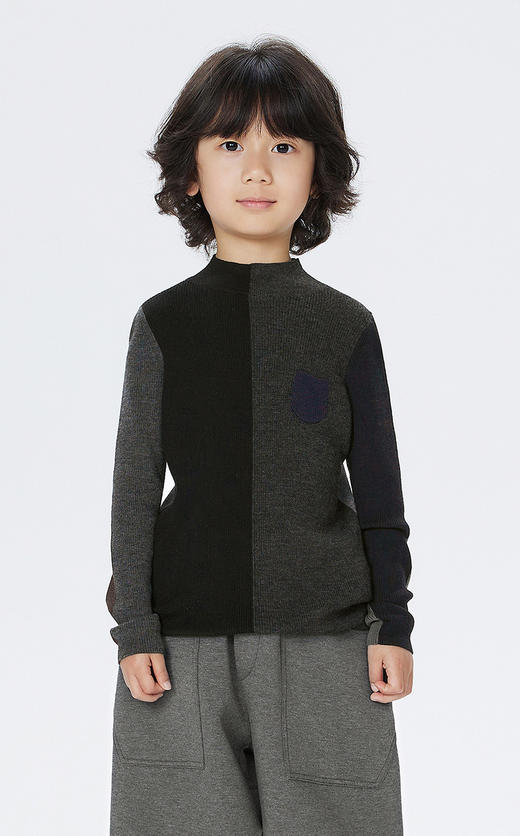 jnby  24年冬款  长袖套头毛衫  1O0310640 商品图9