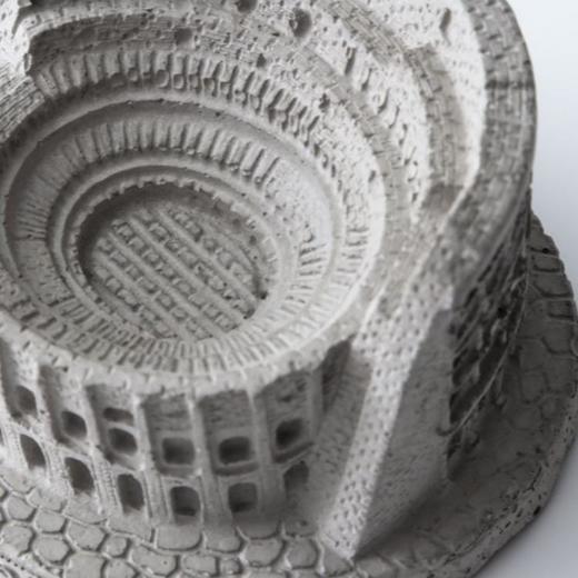 古罗马斗兽场烟灰缸创意潮流北欧ins工业风烟灰缸多肉房间装饰品 商品图5