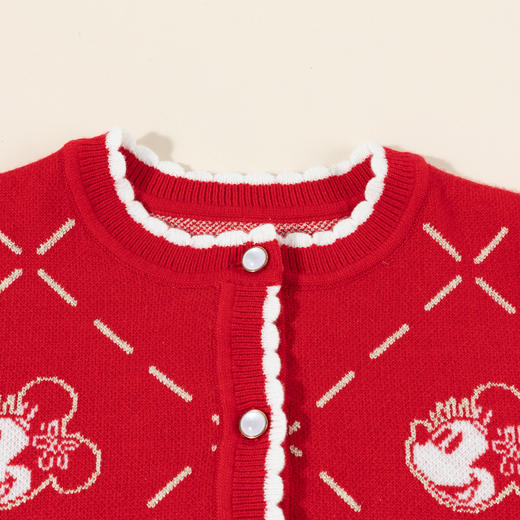 迪士尼秋季女童针织套装ZD3DT032 商品图7