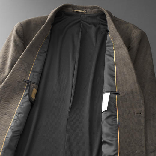 【新款DDA】大依优型品质西服外套商务夹克男宽松加肥加大码上衣胖子正装休闲 商品图6