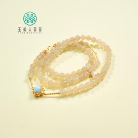 S925和田玉项链约5.5mm