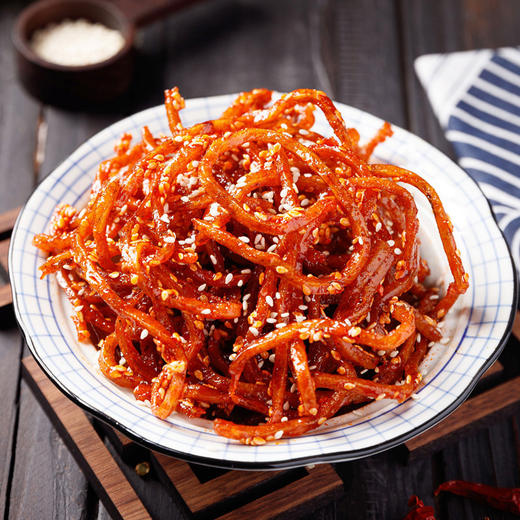 万达香辣鳗鱼丝500g*1罐 商品图4