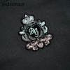 oldcolour冬季黑色气质休闲通勤宽松百搭毛织套头衫M44052411A 商品缩略图3