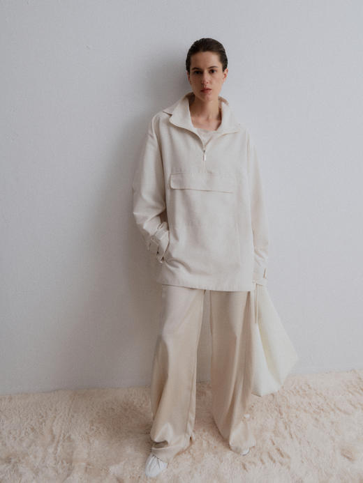 VC｜AW24024 Cosmos satin trousers 长裤 [ 黑 / 香槟白 ] 商品图4