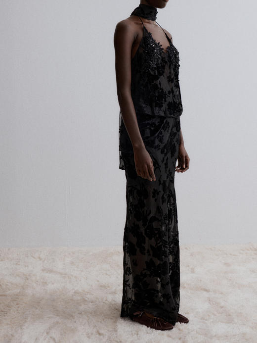 VC｜AW24019 Berta long skirt [ 半身裙 黑  ] 商品图3