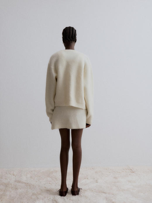 VC｜AW24054 Jaya mohair cardigan 开衫 [ 灰 / 白 / 驼 ] 商品图4