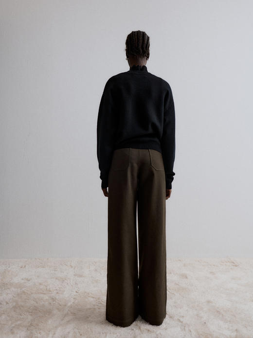 VC｜AW24048 Atlas flared jeans 长裤 [ 棕 / 白  ] 商品图3