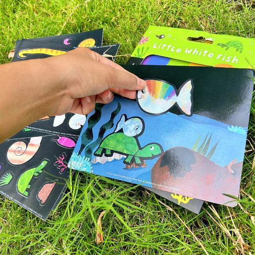 【Clavis】小老鼠&小白鱼&luke等 绘本周边 静电窗贴 商品图4