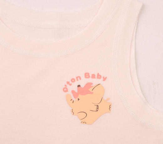 棉果果专柜同款冬季新品男童女童暖姜绒无痕背心M421170424804 商品图2