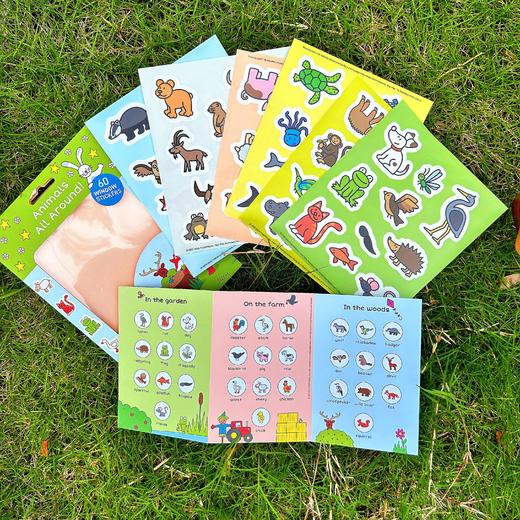 【Clavis】小老鼠&小白鱼&luke等 绘本周边 静电窗贴 商品图1