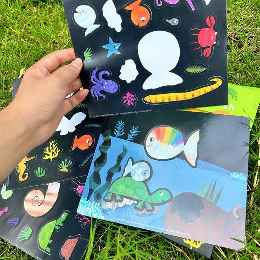 【Clavis】小老鼠&小白鱼&luke等 绘本周边 静电窗贴 商品图3