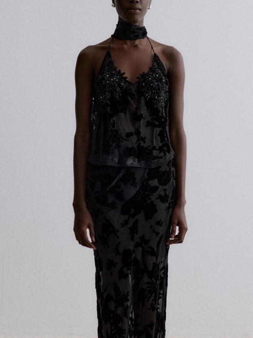 VC｜AW24018 Berta embedded top  [ 吊带  黑 ] 商品图3