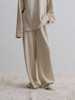 VC｜AAW24031 Willow wide trousers 松紧腰长裤 [ 白 / 棕 / 燕麦 ] 商品缩略图1