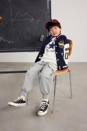 CONVERSE元气棒球服，保暖舒适，元气畅玩