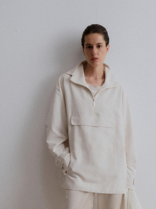 VC｜AW24023 Willow pullover jacket 套头外套 [ 黑 / 白 ] 商品图0