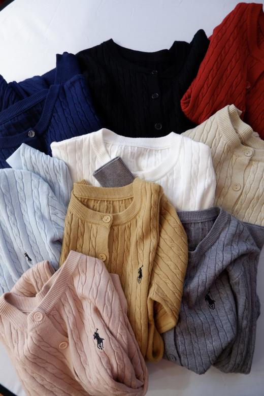 直发 【赵露思同款】 万年经典款小麻花开衫 商品图4