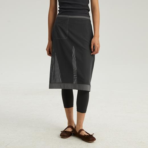 oneup运动网眼半身裙 商品图2