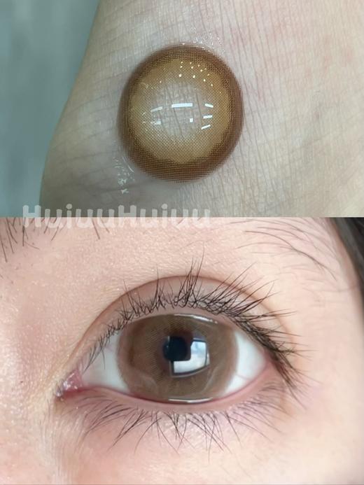 【本店实拍大直径】气泡水系列-偏大着色-直径14.5mm/ 着色14.4mm 【年抛 度数0-1000度 无525/575 】 商品图2