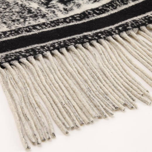 PHW0124秋季新款针织披肩独家定位花版办公室空调披肩大气时尚百搭披肩 商品图4