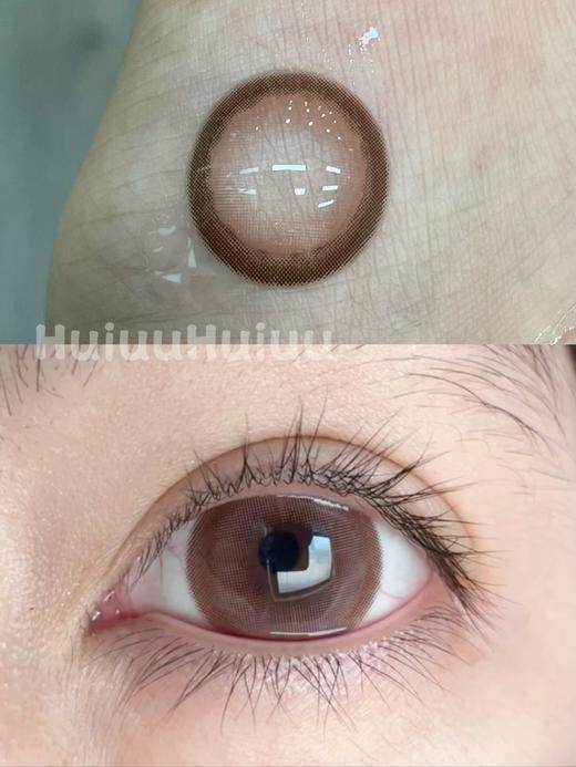 【本店实拍大直径】气泡水系列-偏大着色-直径14.5mm/ 着色14.4mm 【年抛 度数0-1000度 无525/575 】 商品图3