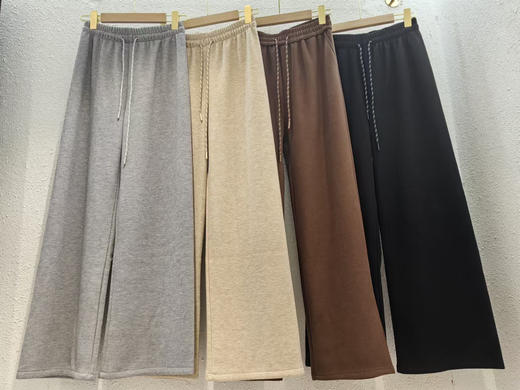 【门店同款】ENJOY冬季缪风抽绳软糯直筒裤 159694796 商品图0