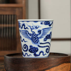 溪兰仰元-凤纹可乐杯