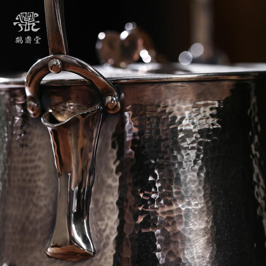 鹤鼎堂银壶于野系列宛丘汤沸灵芝祥瑞（银色）（缺货） 商品图3