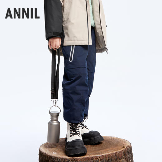 男童户外型保暖棉裤冬季新款安奈儿童装实体店同款AB446783 商品图1