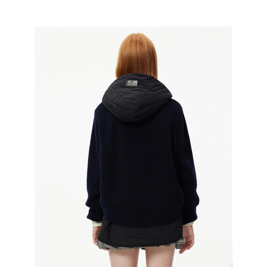 Teenie Weenie小熊简约毛针织开衫女冬季毛衫TTCK244T08T 商品图4