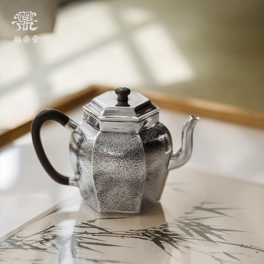鹤鼎堂银壶于野系列朝隮急须（缺货） 商品图2