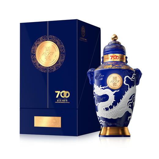 【酒厂直营】60度 国窖1573酒霁蓝白龙瓶 700ml  泸州老窖官方旗舰店 商品图5