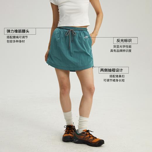 oneup金属抽绳短裙 商品图2