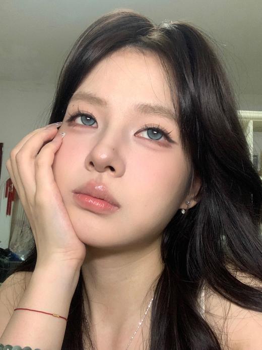 kikicon 月抛 柳绿溪川 直径14.5mm 着色14.1mm 商品图1