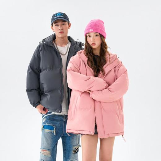 秋冬推荐必入款男女同款情侣连帽面包服高颜值品质统统在线的大棉衣 商品图3