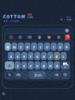 《COTTON》拟真牛仔布主题。 - 创意百度输入法主题 商品缩略图2