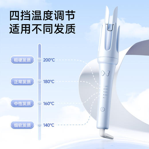 敏煌32MM！全自动卷发棒升级双斜坡旋转防烫多功能大卷水波纹波浪卷 商品图8