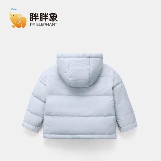 【团购】胖胖象简约连帽多色可选90白鸭绒羽绒服K12    面料：100%锦纶，里料：100%聚酯纤维，胆料：100%聚酯纤维，填充物：白鸭绒 商品图7