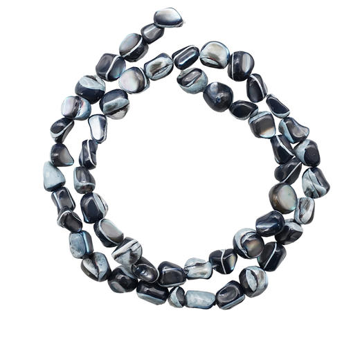 珍珠石7mm珠料意卡米诺手串念珠单颗珠子散珠半成品 商品图5