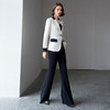 IWY/黑白撞色西装女简约通勤上班族正装职业套装律师工作西装套装CP1951 商品缩略图2