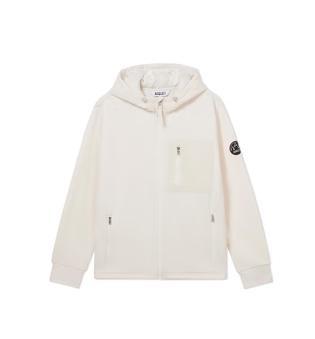 法国AIGLE男全拉抓绒衣粉白色AP264 商品图0