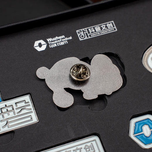 乌镇戏剧节mini徽章 第十一届戏剧节迷你胸针 徽章礼盒5件套 商品图4