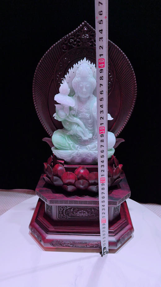 620441翡翠摆件【观音】 商品图2