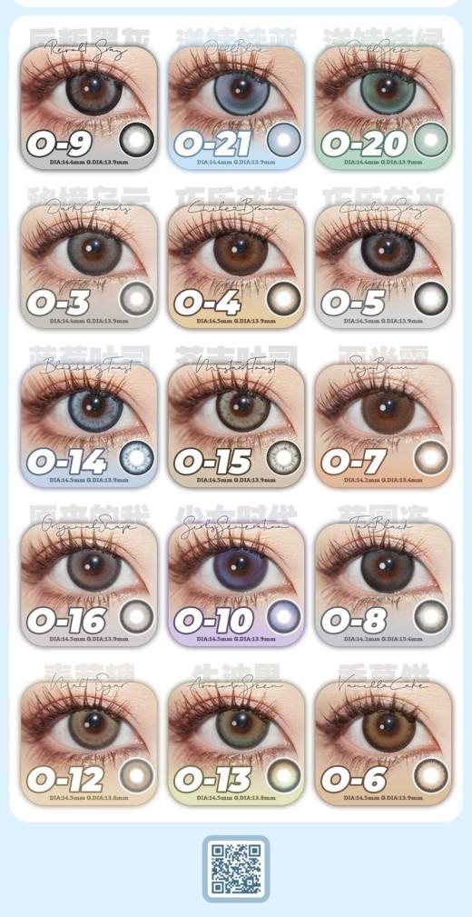 Ocean girl日抛，68/一盒118/两盒158/三盒188/四盒458/十盒（一盒10片装相同度数款式，左右眼度数不同至少需要拍两盒） 商品图3