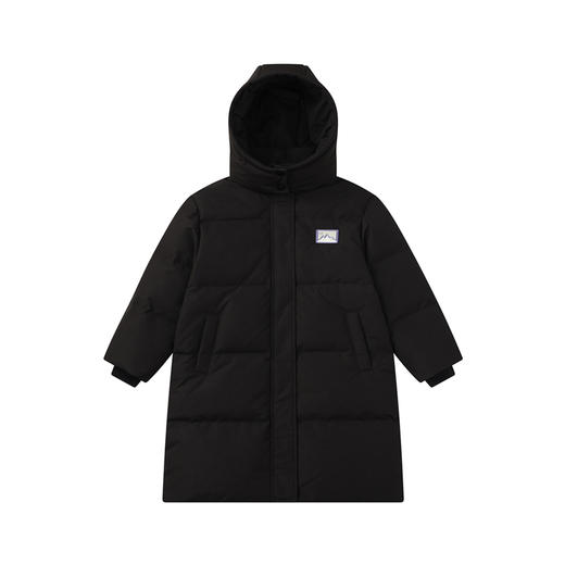 笛莎Deesha女童羽绒服2024冬季新款连帽中长款羽绒服 商品图4