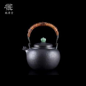 鹤鼎堂银壶于野系列南山兽嘴汤沸（灰色）（缺货）