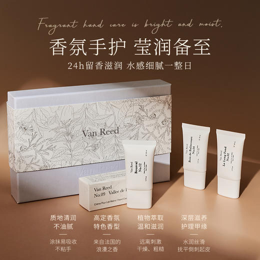 【秋冬必备节日礼物】VanReed法式香氛护手霜身体乳节日送礼盒长留香保湿 商品图5