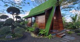 【海口潭丰洋共享农庄】木屋别墅豪华湖景双床1晚+双早+农庄乐+冷泉水泡池+八仙泉等体验~