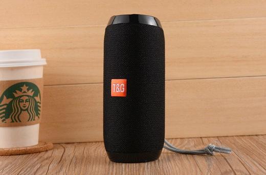 【畅享音悦，无惧水溅~】TG117防水无线蓝牙 可通话便携式插卡音响 运动低音炮礼品音箱 家用无线音箱-QQ 商品图6