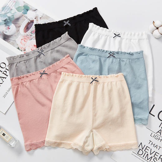 日本二合一安全裤 OK乳酸菌内裤 薄荷纤维中腰防走光打底裤内裤女 商品图2