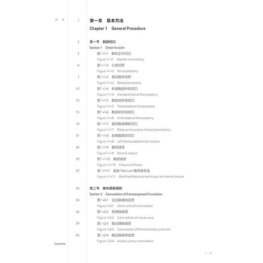 成人心脏外科名家手术手绘图解 汉英对照 胸骨正中切口 体外循环插管外科学主编刘中民 翁渝国 李颖则9787117362641人民卫生出版社 商品图2